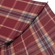 Зонт AMEYOKE OK55-CH (21) Клетка, Бордовый
