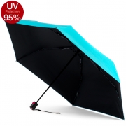 Зонт Knirps U.200 TURQUOISE WITH BLACK c UV 95% 1340