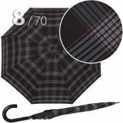 Зонт трость Три Слона M2182 (L) 11456 Клетка (гладкая ручка)