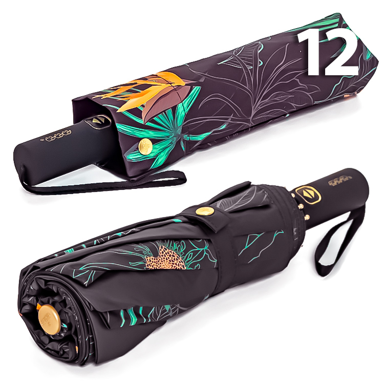 Зонт Три Слона L-3121 (C/25) 18751 Цветы, Зеленый