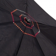 Зонт женский Doppler 7441465 A02 16189 Горошины Черный