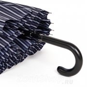 Большой зонт трость Ame Yoke L70-СH 16424 Синий Полоса