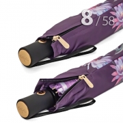 Зонт Три Слона L-3848 (A) 18843 Цветы Фиолетовый