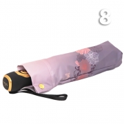 Зонт Три Слона L-3680 (B) 18011 Цветы Графика серый, женский