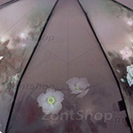 Зонт женский Zest 24665 6990 Цветы на сером