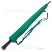 Зонт троть Diniya (17064) Радуга зеленый чехол (24 цвета)