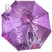 Зонт Три Слона L-3854 (A) 18763 Цветы, Сиреневый (сатин)