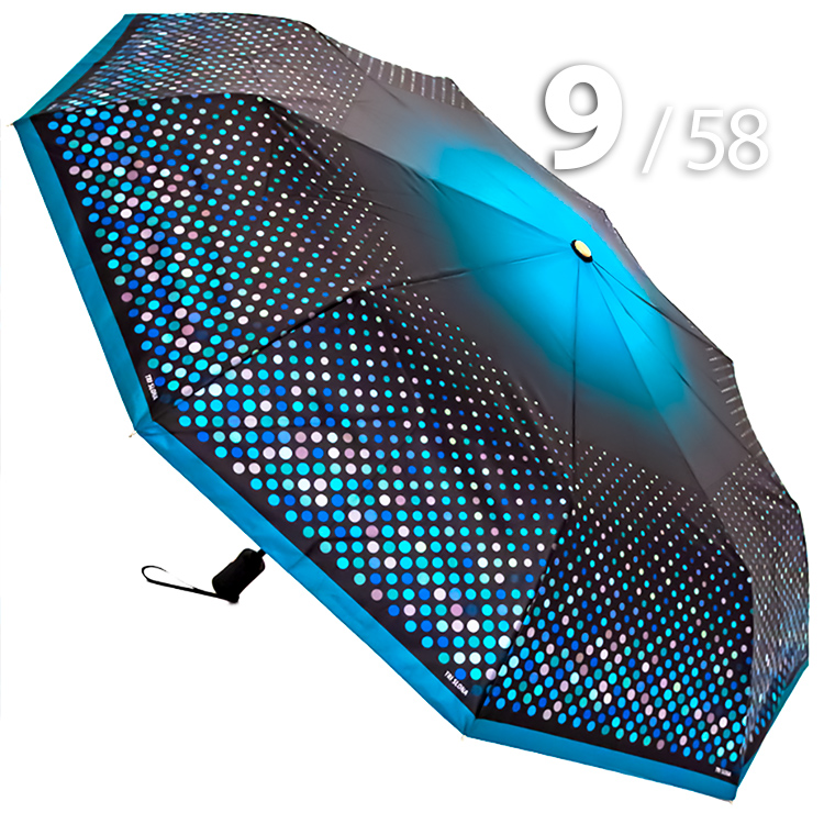 Зонт Три Слона L-3991 (D) 18053 Горох Светло-Синий