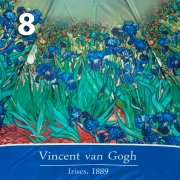 Зонт Три Слона L-3801 (V) 18229 Ирисы, Винсент ван Гог
