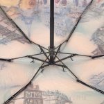Мини зонт облегченный LAMBERTI 75126-1850 (13660) Прогулка по Парижу