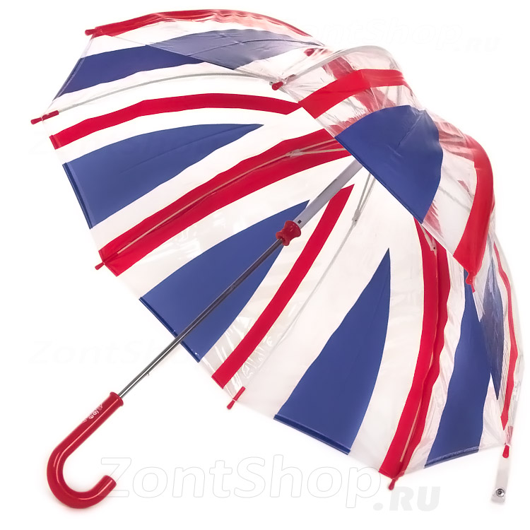 Зонт детский прозрачный Fulton C605 2283 Флаг Англии