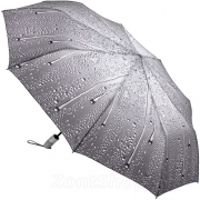 Зонт женский Amico 1115 16090 Капли Серый