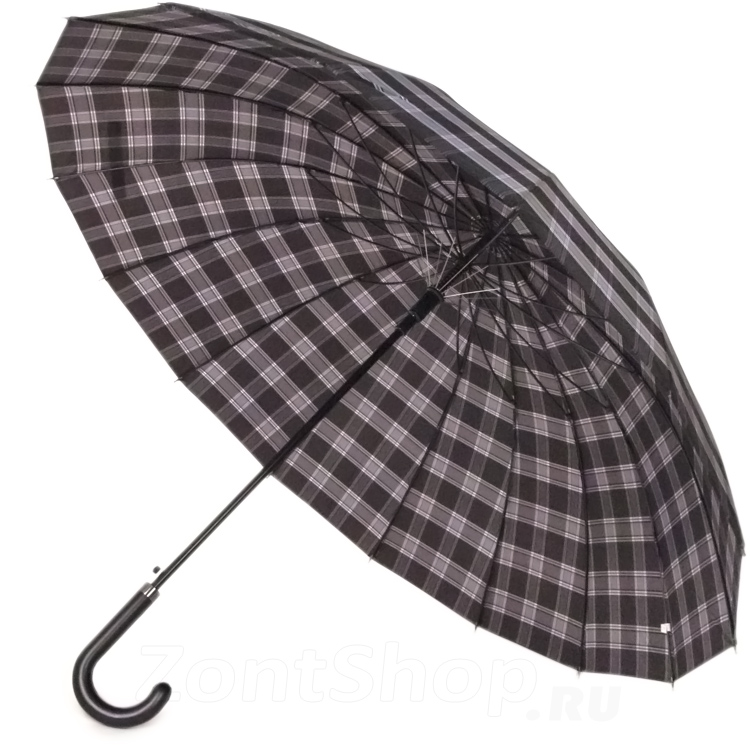 Зонт трость для двоих Ame Yoke L70-СH 14440 Клетка