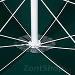 Зонтик от солнца Derby MALIBU 180 8635 Зеленый (купол-160см, стальная конструкция) LSF/SPF 40+