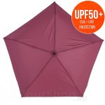 Зонт женский от солнца и дождя Fulton Aerolite L891 025 (UPF 50+) Розовый