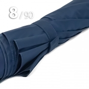 Зонт трость Ame Yoke L90-STORM (02) Синий,  очень большой купол, воздушный клапан, чехол на лямке