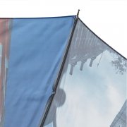Зонт трость женский Ame Yoke L58 6883 Лондон Флаги (сатин)