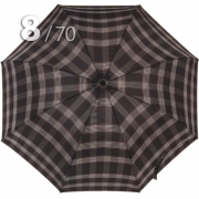 Зонт трость Три Слона M2182 (N) 15323 Клетка (плетеная ручка)