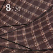 Зонт трость Три Слона M2182 (N) 15321 Клетка (плетеная ручка)