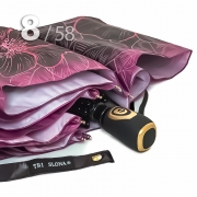 Зонт Три Слона L-3866 (A) 18476 Цветы Кошка ярко-розовый