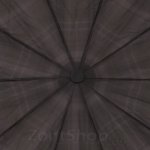 Зонт Fulton G857 3559 Серый клетка, крепкий каркас