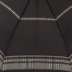 Зонт женский Doppler 7441465 G26 13590 Черный орнамент кант