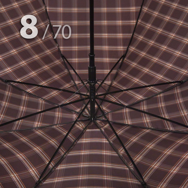 Зонт трость Три Слона M2182 (N) 15321 Клетка (плетеная ручка)