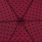 Зонт женский Doppler Derby 722565 PD 11891 Горох Бордо