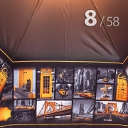 Зонт Три Слона L-3863 (A) 18339 Коллаж Желтый