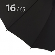 Зонт трость Три Слона M2610 Черный, мужской