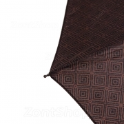 Облегченный зонт Trust 32378 (16443) Ромб, Темно-Коричневый