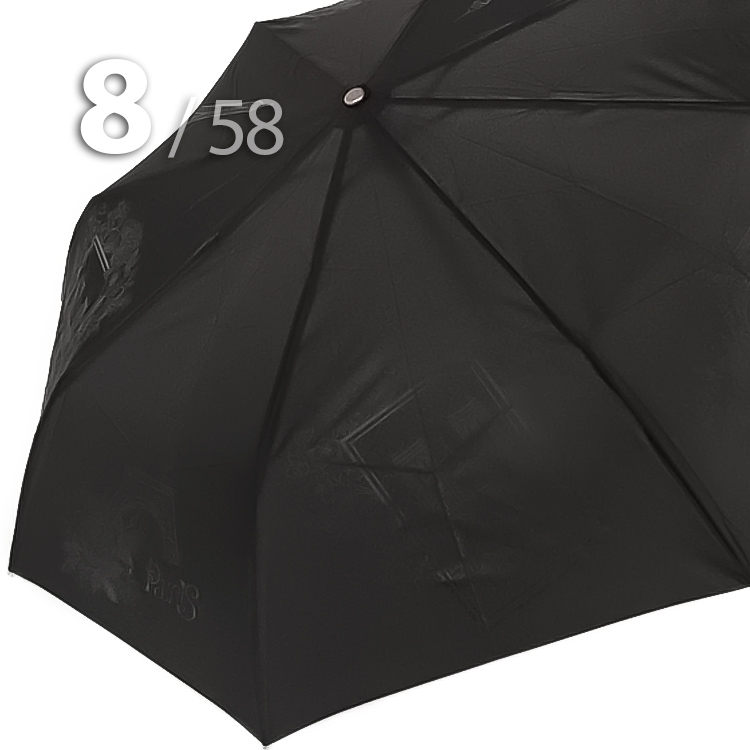 Зонт Три Слона L-3898 (A) 15003 Нотр-Дам де Пари черный