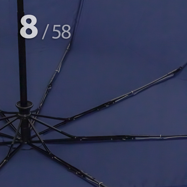 Зонт Три Слона L-3898 (C) 18371 Цветы Графика Синий