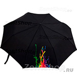 Зонт женский Nex 33841 6738 Краски Абстракция