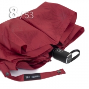 Зонт Три Слона L-4898 (C) 17912 Цветы Графика Красный, компактный облегченный