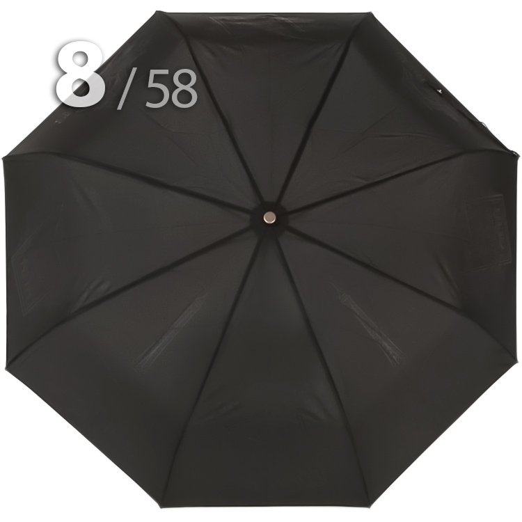 Зонт Три Слона L-3898 (A) 15003 Нотр-Дам де Пари черный