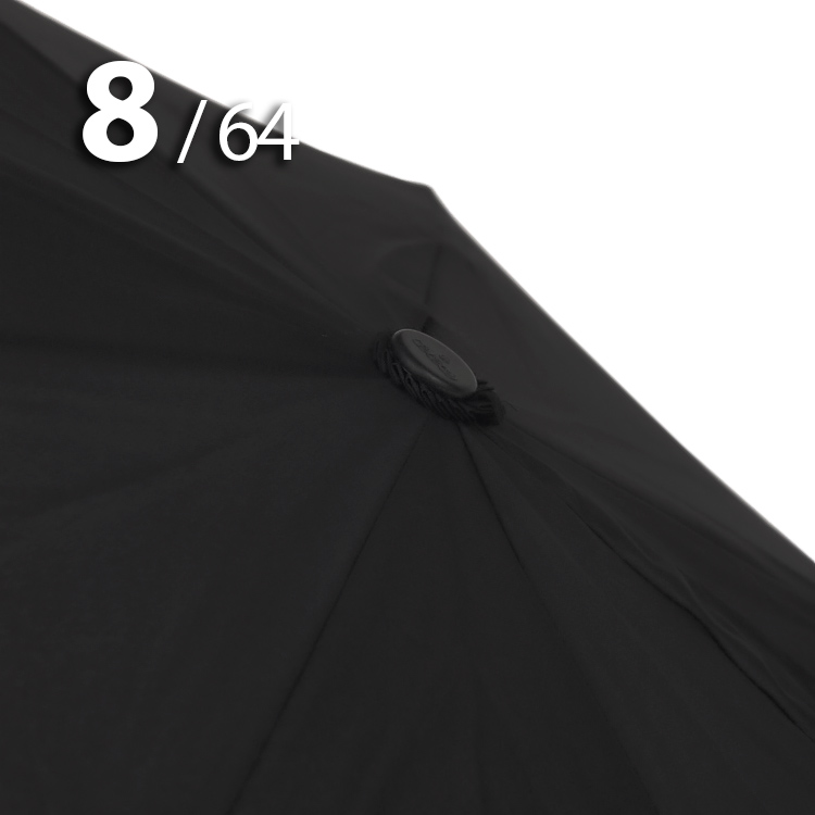 Зонт Три слона M6800 Черный, мужской