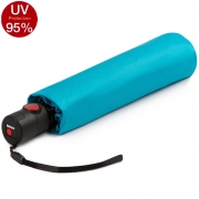 Зонт Knirps U.200 TURQUOISE WITH BLACK c UV 95% 1340