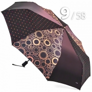 Зонт Три Слона L-3995 (A) 18090 Круги, горох золотистый (сатин)