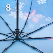 Зонт Три Слона L-3825 (R) 18532 Голубые ирисы (сатин)
