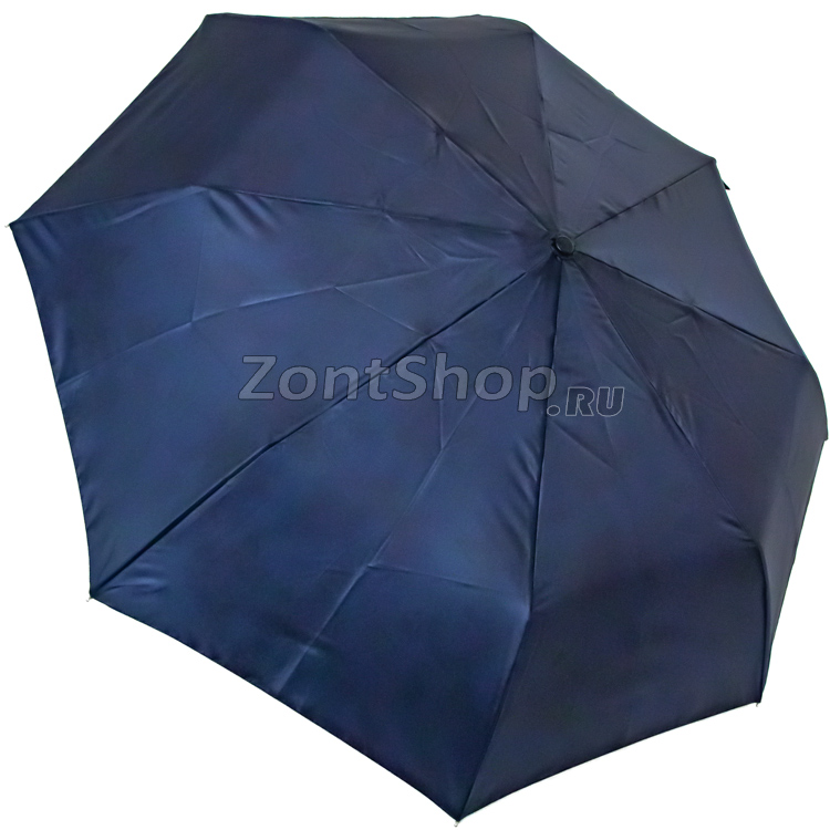 Зонт Три Слона L-3880 (A) 18777 Пионы двухсторонний синий (сатин)