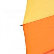 Зонт трость Diniya (16304) Радуга желтый чехол (24 цвета)