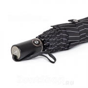 Зонт AMEYOKE OK65-CH (16) Полоса, Черный