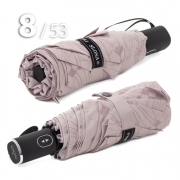 Зонт Три Слона L-4898 (C) 17907 Цветы Графика Бежевый, компактный облегченный