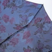 Зонт Три Слона L-3880 (A) 18777 Пионы двухсторонний синий (сатин)