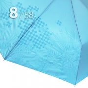 Зонт Три Слона L-3898 (C) 18365 Цветы Графика Голубой