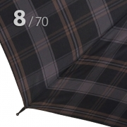 Зонт трость Три Слона M2182 (L) 11461 Клетка (гладкая ручка)