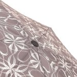 Зонт женский Doppler 744765 B02 14036 Цветочный вихрь серый
