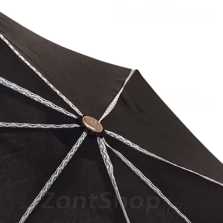 Зонт женский Три Слона 117 (A) 12883 Кружева черный