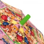 Зонт детский со свистком Torm 14806 13250 Плюшевые мишки салатовый полупрозрачный